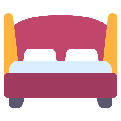 Double bed double bed furniture and household beds icon Double bed double bed furniture and household beds icon