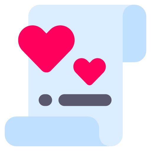 Wedding contract love and romance marriage certificate license icon Wedding contract love and romance marriage certificate license icon