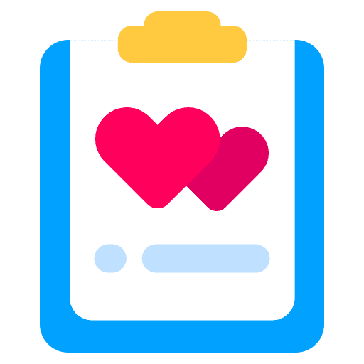 Wedding planning checking file love and romance icon Wedding planning checking file love and romance icon