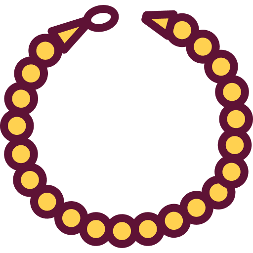 Chain accessory jewelry chain icon Chain accessory jewelry chain icon
