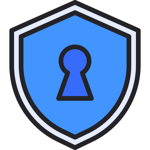 Shield antivirus ui protect icon Shield antivirus ui protect icon