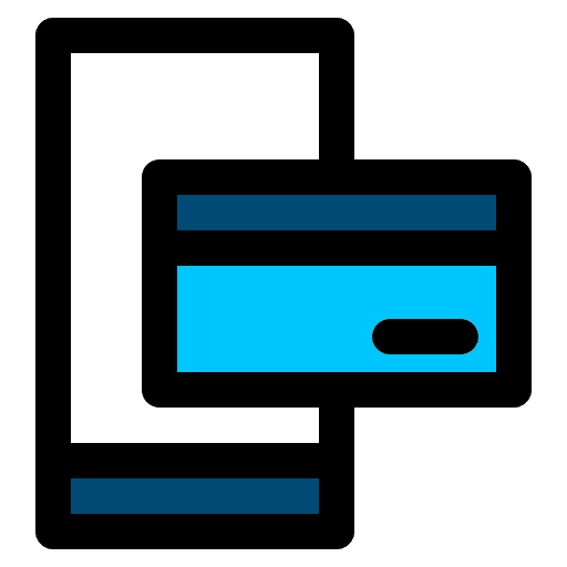 Mobile payment online payment business and finance digital money icon Mobile payment online payment business and finance digital money icon