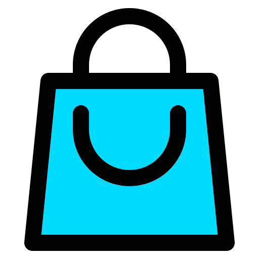 Shopping bag supermarket shopper buy icon Shopping bag supermarket shopper buy icon