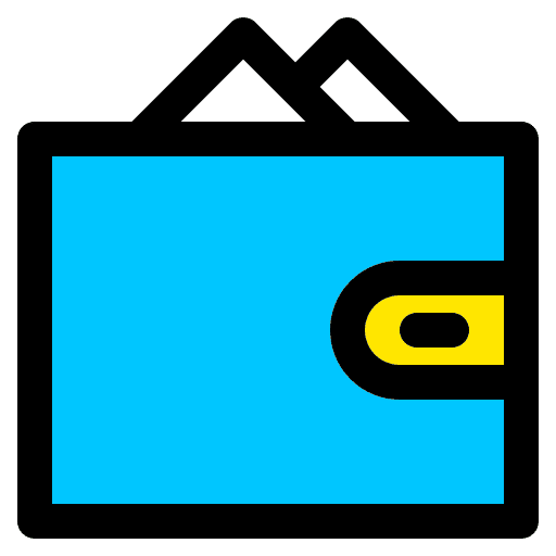 Wallet money payment method business and finance icon Wallet money payment method business and finance icon