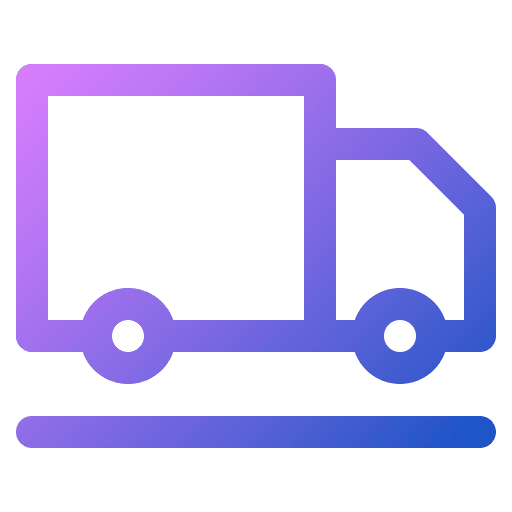 Shipping transportation shipping and delivery vehicle icon
