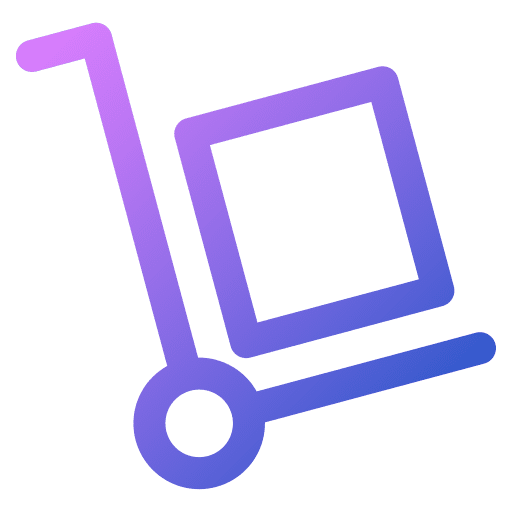 Trolley trolley shipping and delivery package icon Trolley trolley shipping and delivery package icon