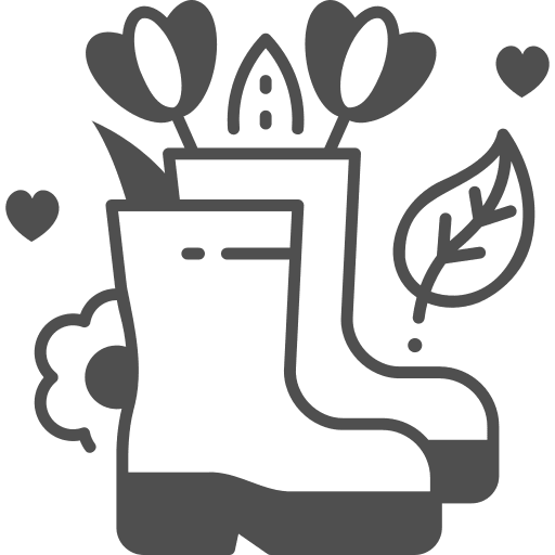 Boots boots plant farming and gardening icon Boots boots plant farming and gardening icon