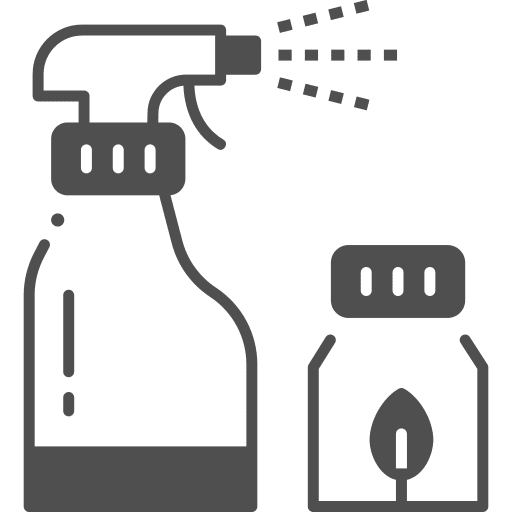 Fertilizer bottle organic spray icon