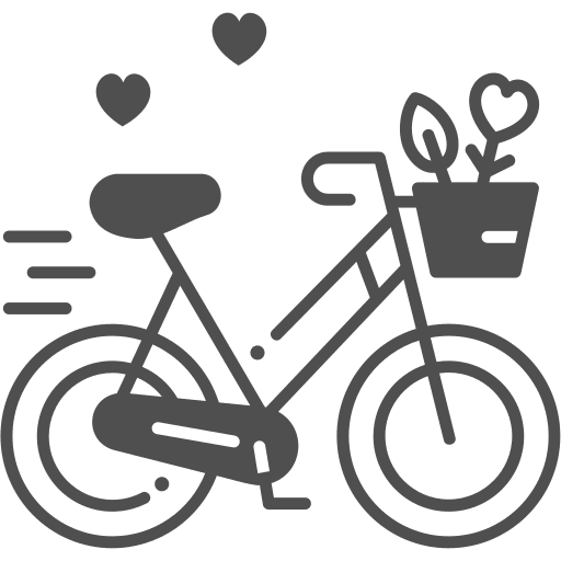 Bicycle exercise sport transport icon Bicycle exercise sport transport icon