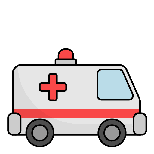 Ambulance ambulance emergency healthcare and medical icon
