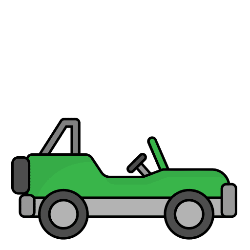 Pickup car pickup car transportation automobile icon