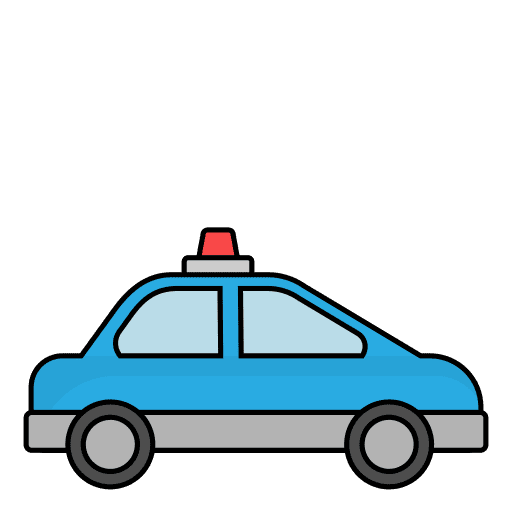 Police car law car police car icon Police car law car police car icon
