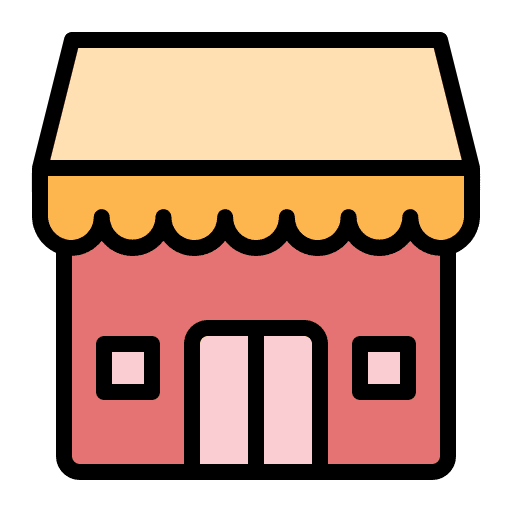 Store commerce store shop icon