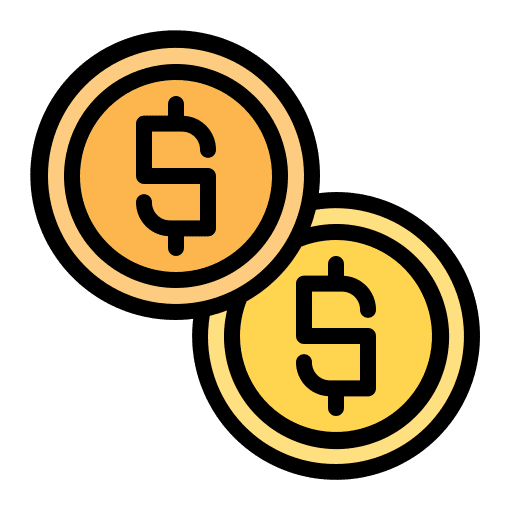 Money dollar business and finance money icon Money dollar business and finance money icon