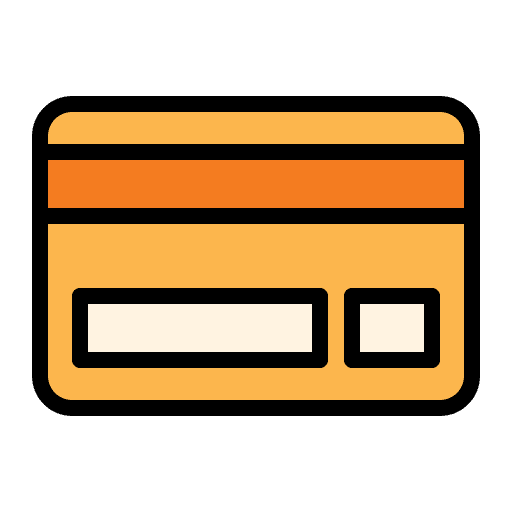Credit card business and finance pay card payment method icon Credit card business and finance pay card payment method icon