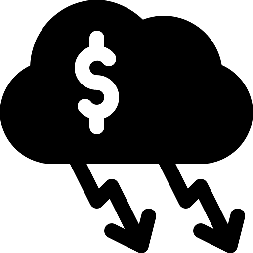 Storm business and finance storm bankruptcy icon Storm business and finance storm bankruptcy icon