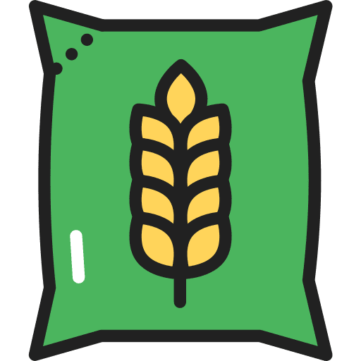 Flour flour food and restaurant grain icon