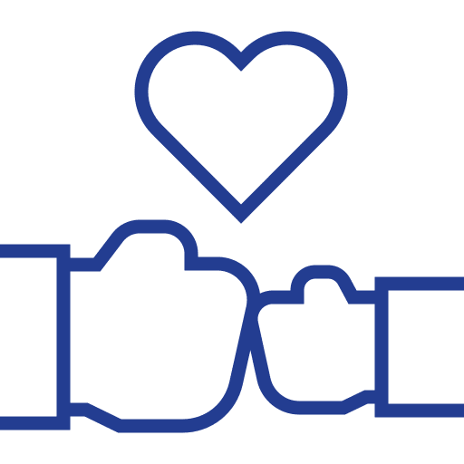 Fist kid love hands and gestures icon