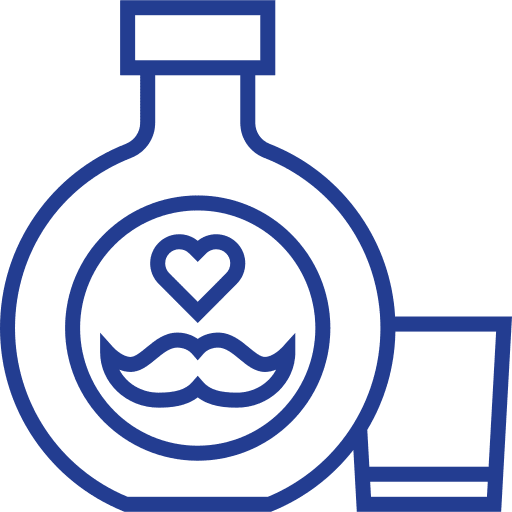 Alcoholic drink glass food and restaurant beverage icon Alcoholic drink glass food and restaurant beverage icon