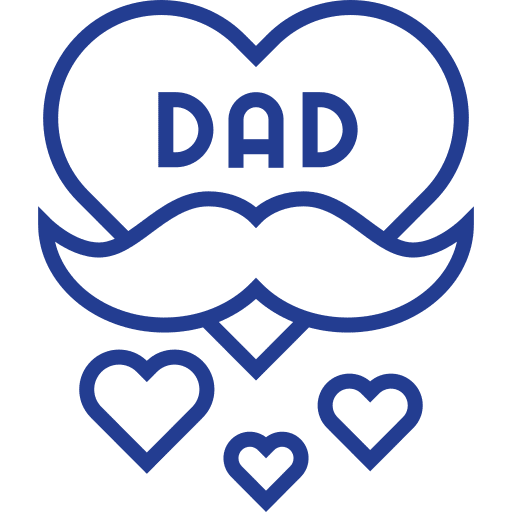 Fathers day best dad heart fathers day icon Fathers day best dad heart fathers day icon
