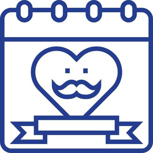 Fathers day celebration time event icon Fathers day celebration time event icon