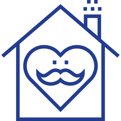Fathers day cultures house heart icon Fathers day cultures house heart icon