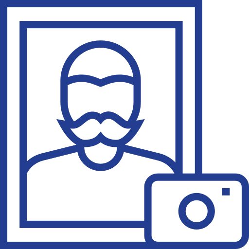 Photo avatar photo frame fathers day icon Photo avatar photo frame fathers day icon