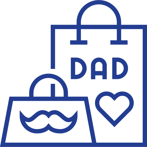 Shopping bag moustache commerce and shopping fathers day icon Shopping bag moustache commerce and shopping fathers day icon
