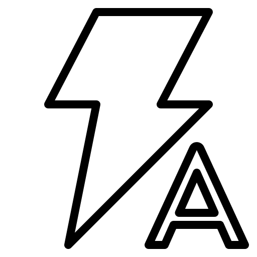 Auto flash camera auto flash photo icon