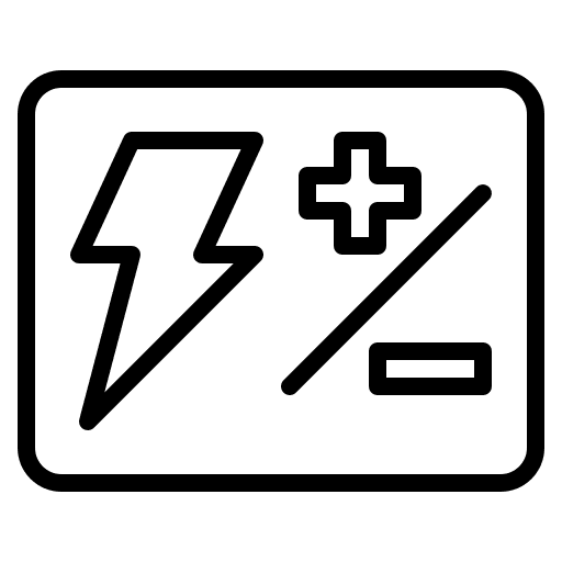 Flash photo editing mode photography icon Flash photo editing mode photography icon