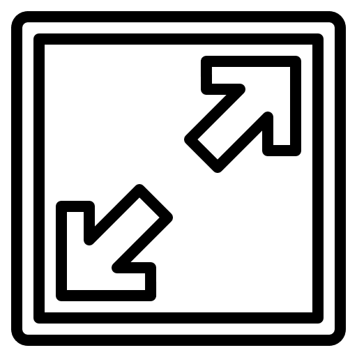 Maximize arrows screen settings orientation icon Maximize arrows screen settings orientation icon