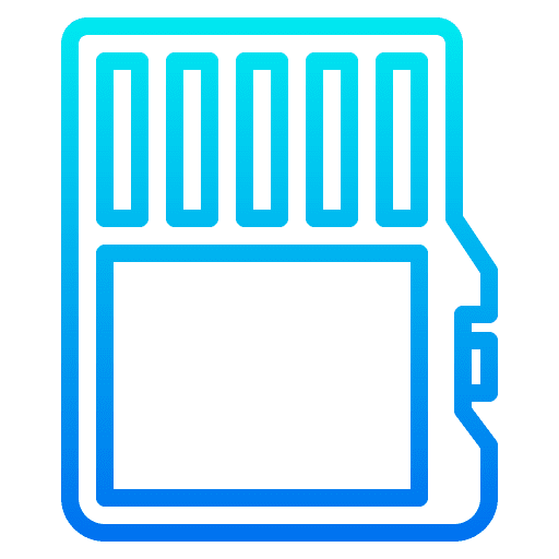 Sd card sd card storage device flash card icon