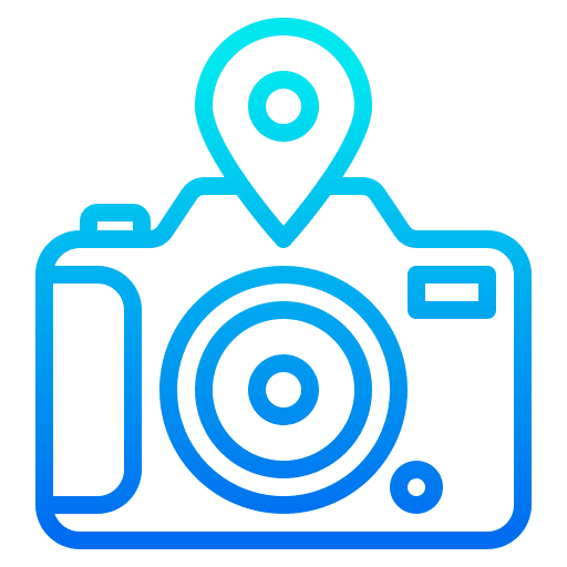 Location electronics camera image icon Location electronics camera image icon