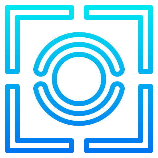 Metering photo camera photography mode icon Metering photo camera photography mode icon