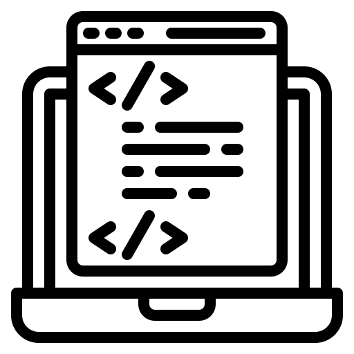 Coding web development website coding icon Coding web development website coding icon