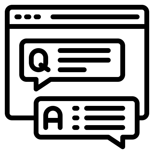 Conversation doubts communication conversation icon Conversation doubts communication conversation icon