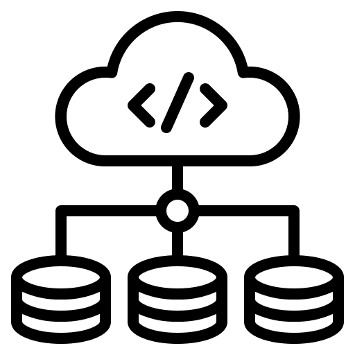 Cloud server cloud server programing network icon Cloud server cloud server programing network icon