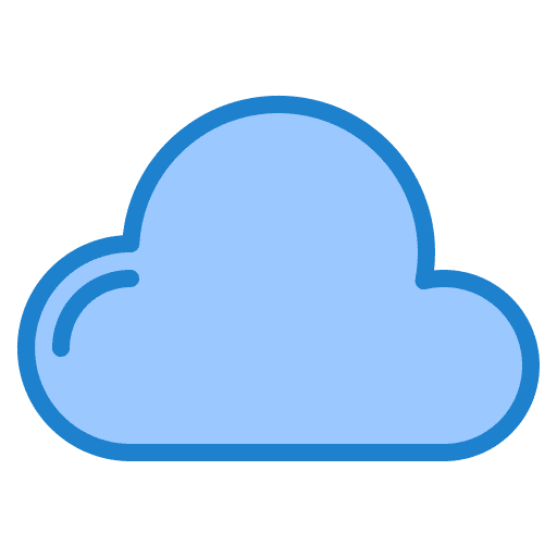 Cloudy weather cloud cloudy icon