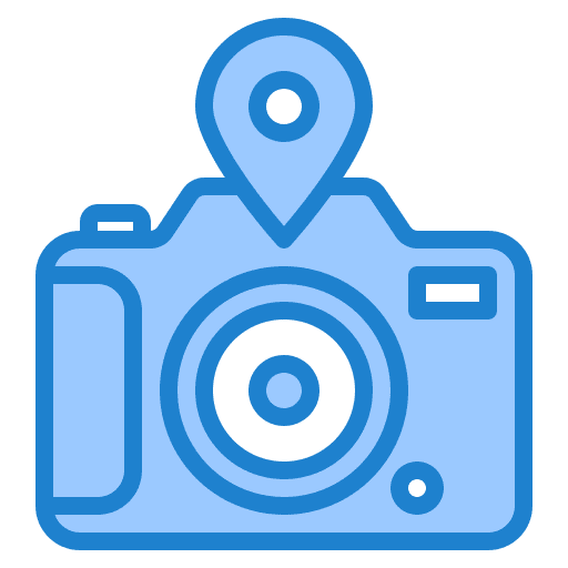 Location photography photo gps icon
