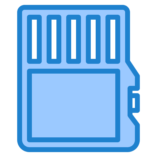 Sd card flash card storage device memory card icon