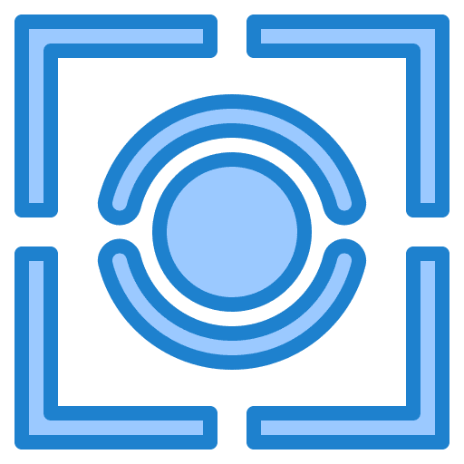Metering mode interface photography icon