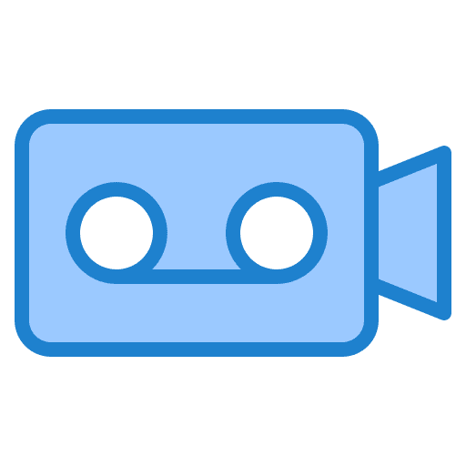 Video record interface ui button icon