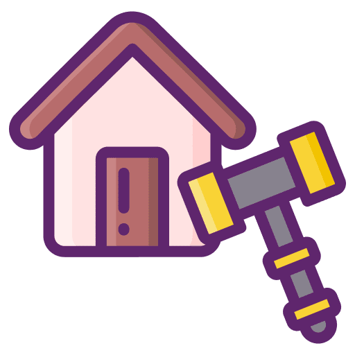 Auctions judge auctions home icon