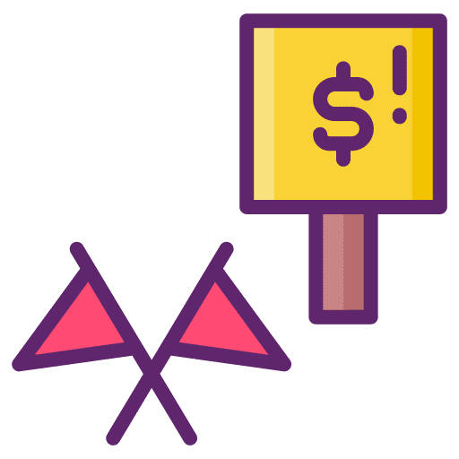 Starting start business and finance bid icon