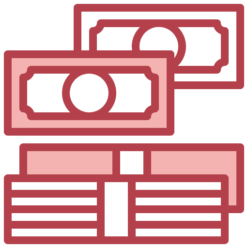 Banknote business dollar note bundle icon Banknote business dollar note bundle icon
