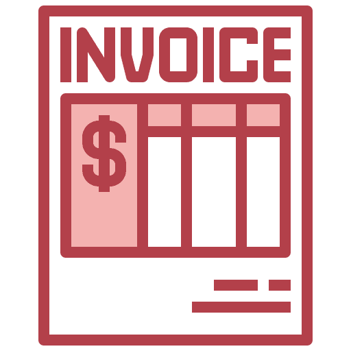 Invoice invoice education contract icon Invoice invoice education contract icon