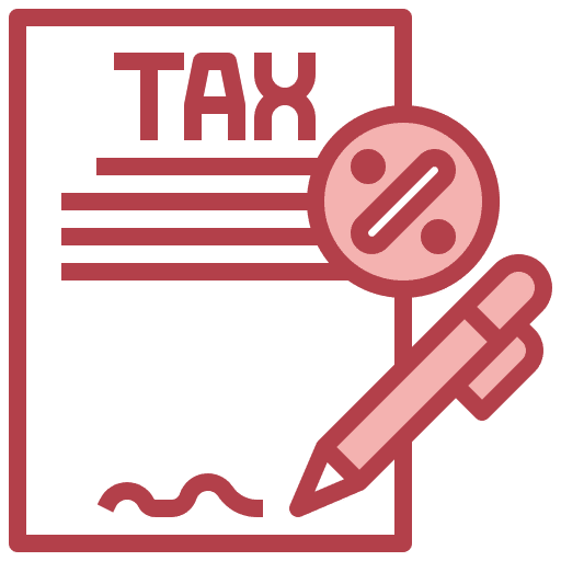 Taxes tax money contract icon Taxes tax money contract icon