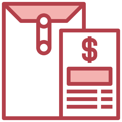 Contract business and finance commerce and shopping folder icon Contract business and finance commerce and shopping folder icon