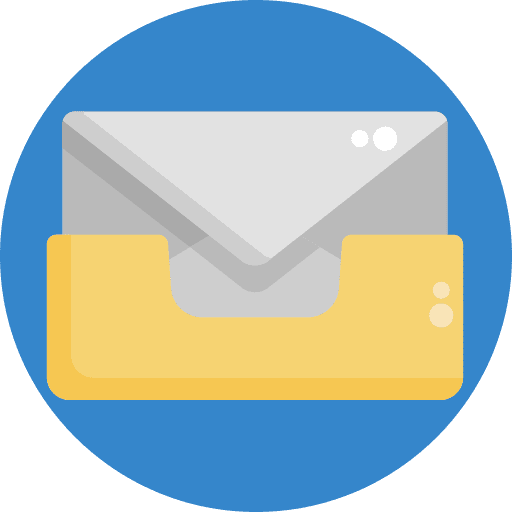 Email multimedia envelope mails icon