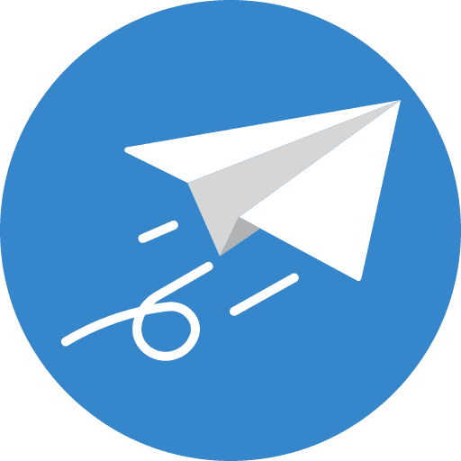 Message airplane origami message messaging icon